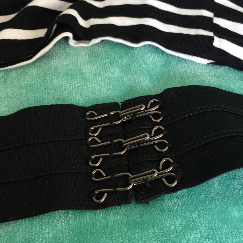 Olivaceous Striped Cami Bra Top - Picture 7 of 7